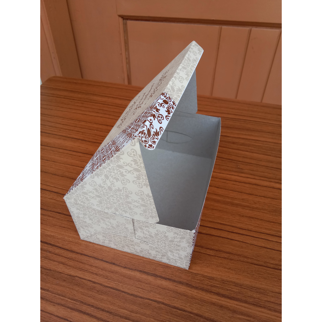 

iDk90 50 Pcs Dus kue ukuran 12x12 , Dus Snack ukuran 12x12 RB