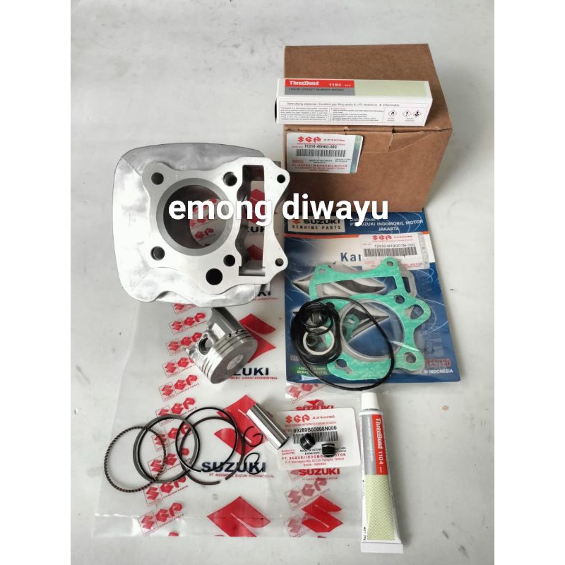 BLOK SEHER KOMPLIT (SMASH TITAN) SUZUKI ORIGINAL SUZUKI SMASH TITAN/SMASH NEW TITAN