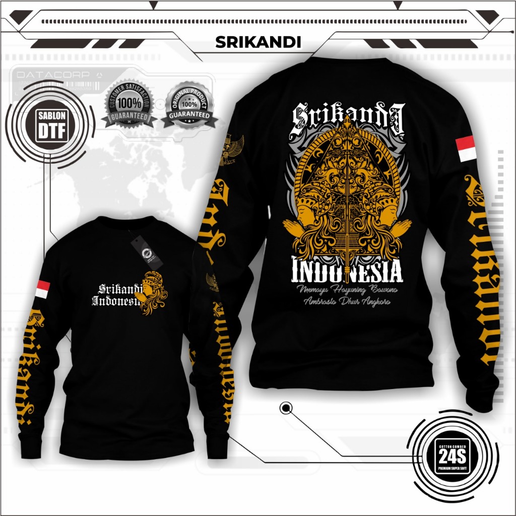 Unique Sablon | Kaos Srikandi Indonesia Series