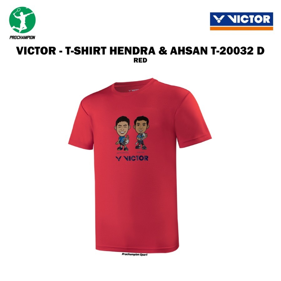 Kaos Jersey Badminton Victor Hendra & Ahsan T 20032