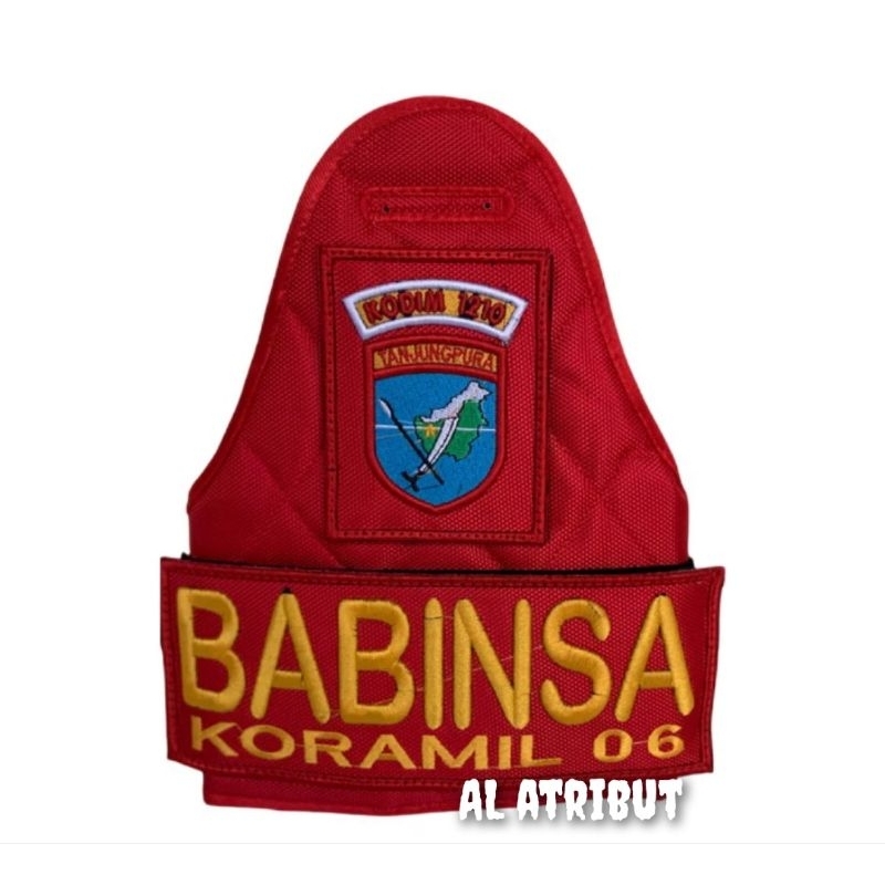 ban lengan babinsa full perekat bisa custem kodim