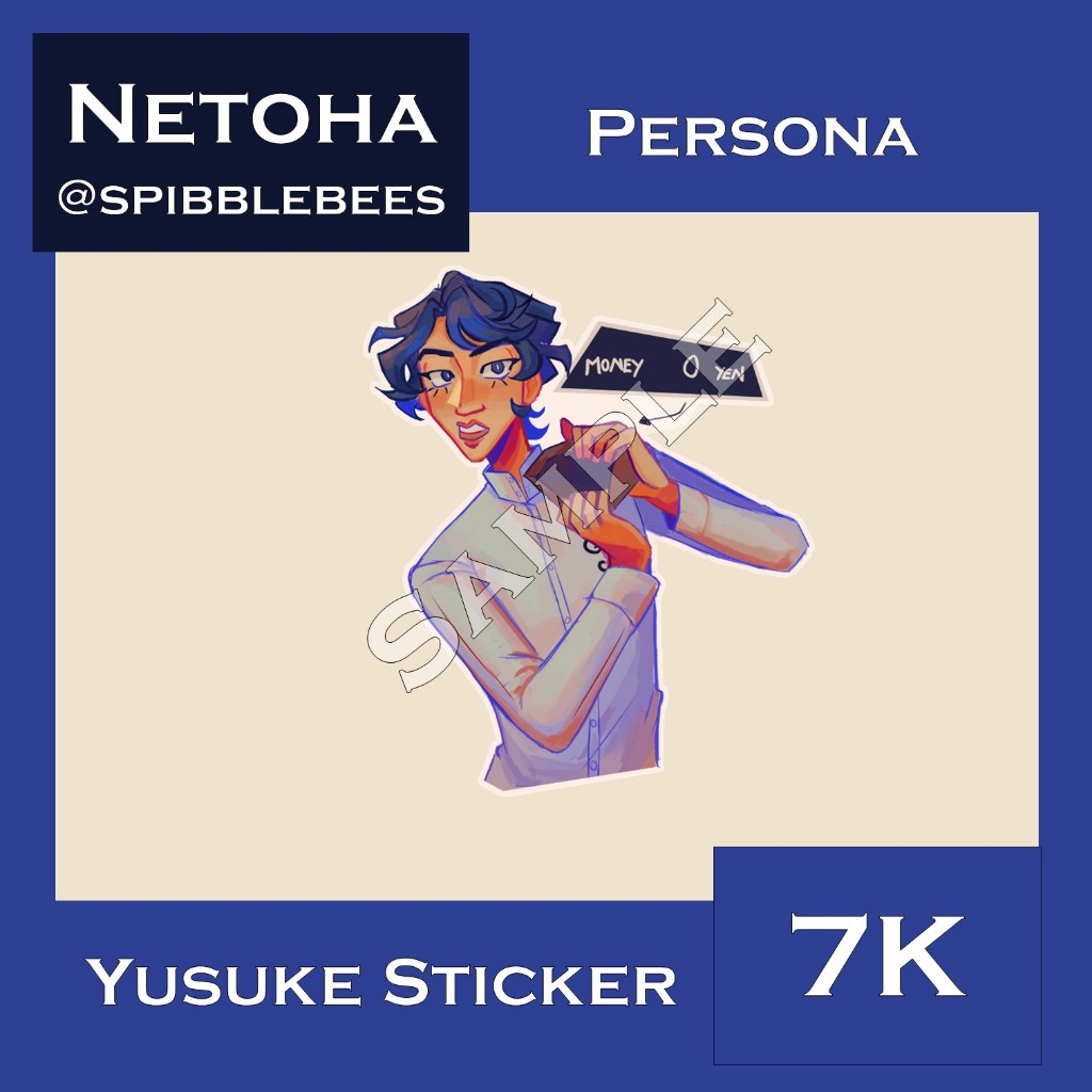 

Stiker Yusuke (Persona Sticker) 5cm