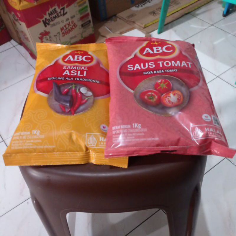 

Saos Sambal dan Tomat ABC 1kg