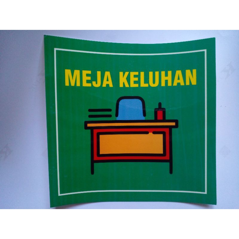 

Stiker Meja Keluhan