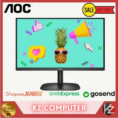 Monitor LED AOC 24B2XHM HDMI Full-HD 75Hz Ultra Slim