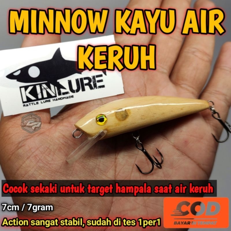 Minnow Kayu / Minow Kayu / Minnow Kayu KINLURE