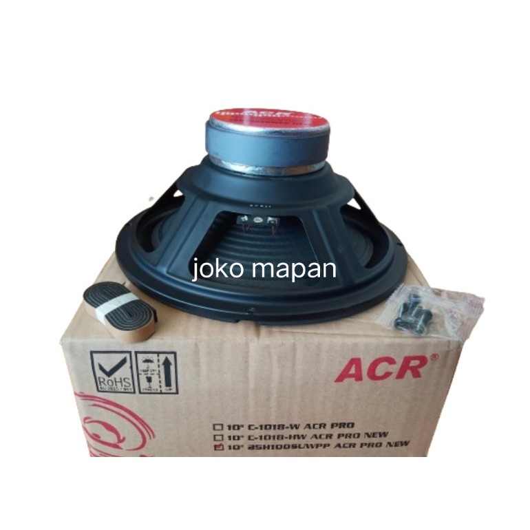 Speaker ACR 10 inch 25H100SUWPP ACR PRO NEW ACR