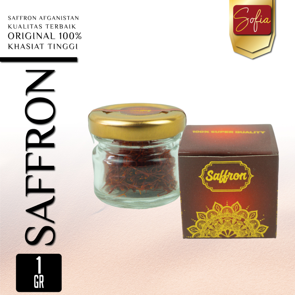 

Premium Saffron Negin 1gram Original