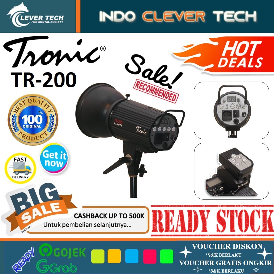 Tronic tr200 tr-200 tr 200 remote professional lighting studio