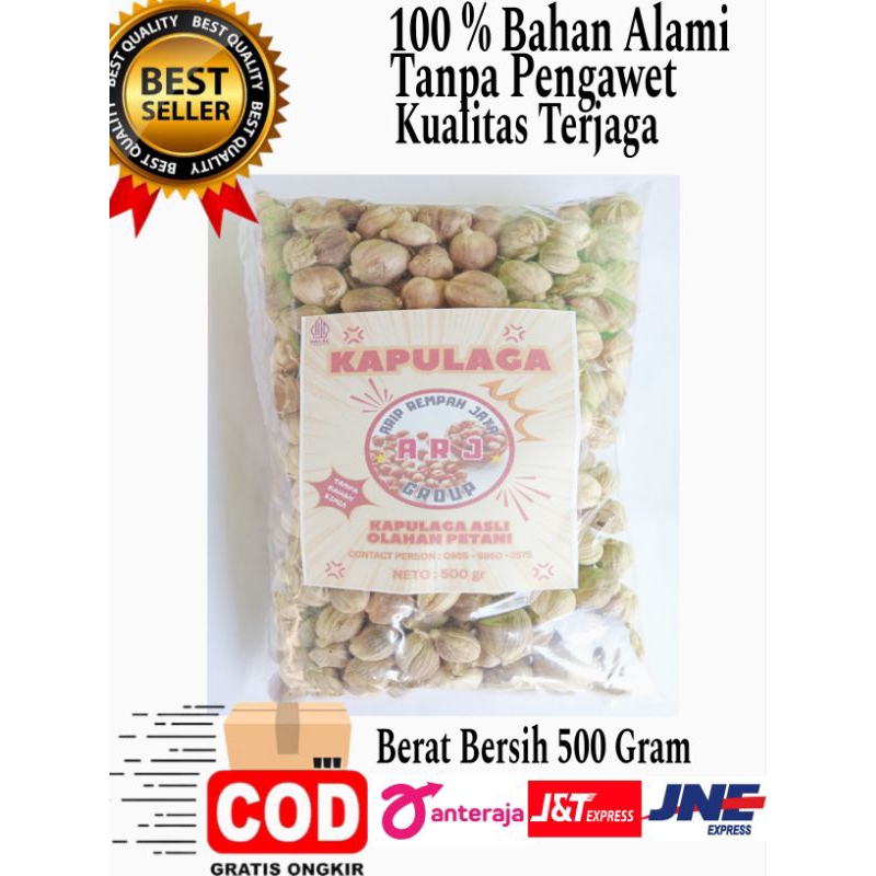 

Kapulaga 500 gram Kualitas Terbaik Alami Tanpa Bahan Kimia