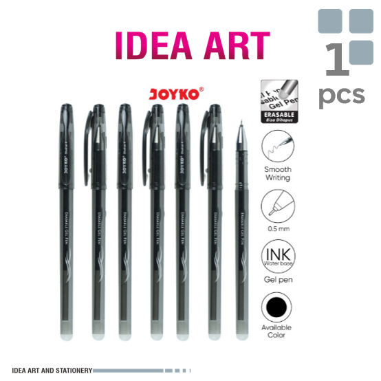 

Pena Ballpen Balpen Bulpen Polpen Pulpen Murah Gel Pen Joyko Eraseable GP-322 0.5 mm Pen Bisa Di Hapus