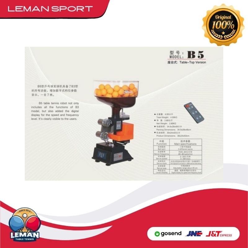 Robot Y&T B5 / Pingpong Tenis Meja