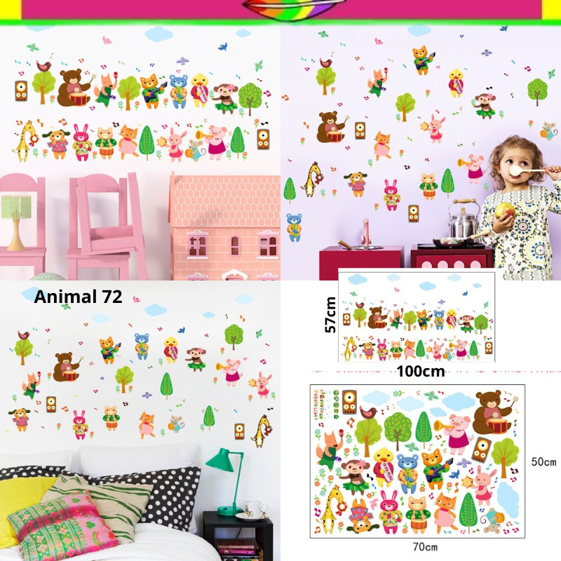 WALLSTICKER WALL STICKER STIKER DINDING DEKORASI RUMAH RUANG TIDUR ANAK ANAK COWOK CEWEK PREMPUAN WA