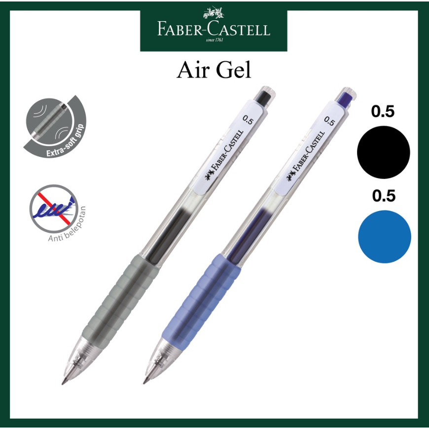 

Pulpen Gel Pen Fast Gel Ballpoint Faber Castell 0.5 MM