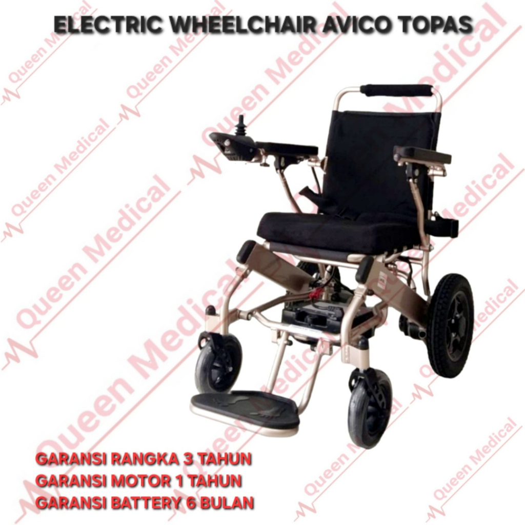 Kursi Roda Elektrik Avico Topas - WheelChair Electric Avico