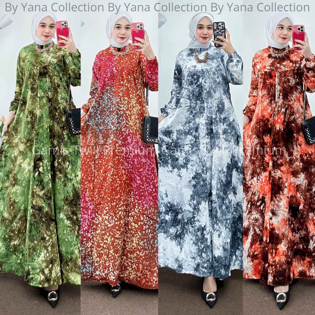 Gamis Twill Terlaris [Twill Premium] Handmade Original Pekalongan