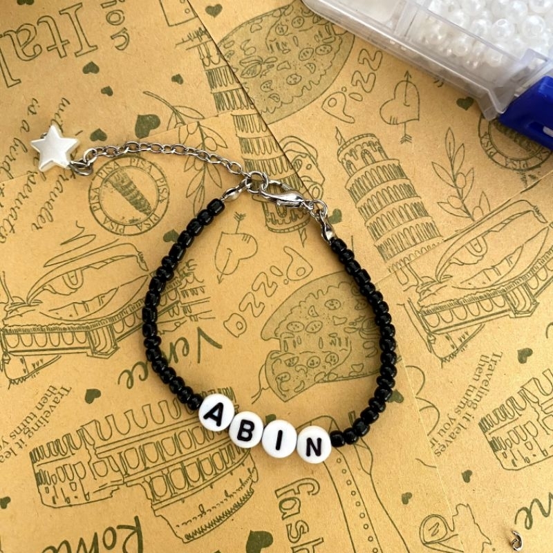 Gelang Nama | Gelang viral | Gelang estetik | gelang remaja | gelang kekinian