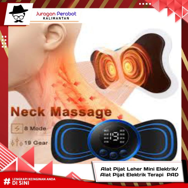 Alat Pijat Leher Mini Elektrik / EMS  Mini Massage / Alat Pijat Mini Elektrik
