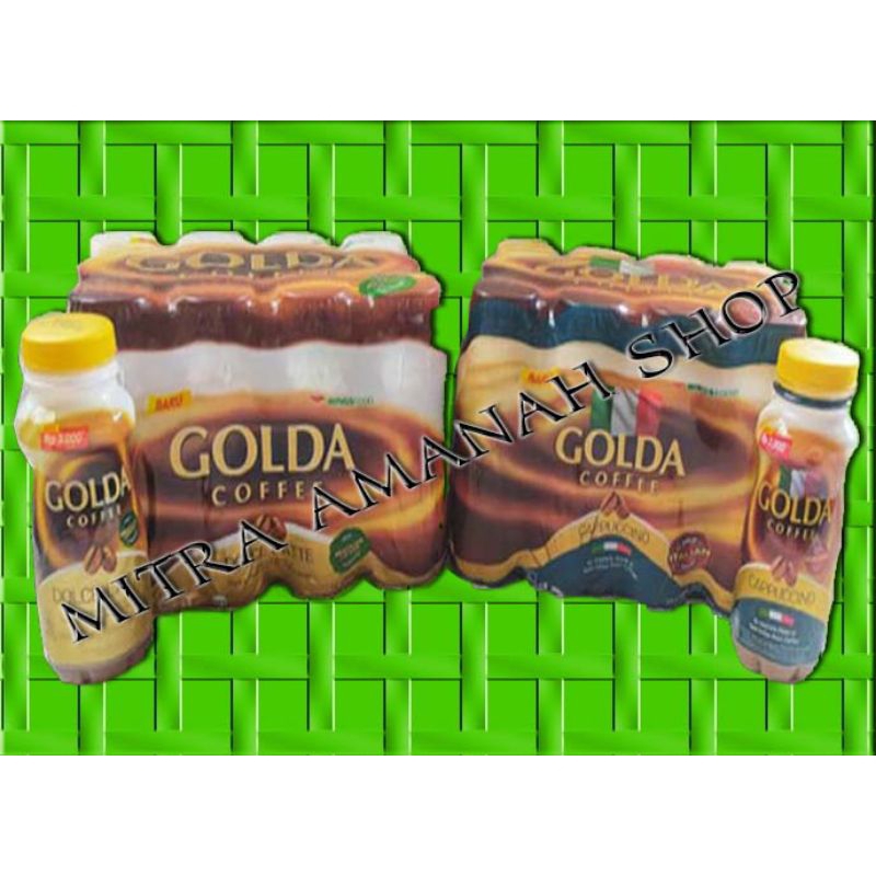 

GOLDA Coffe 200ml isi 12 botol