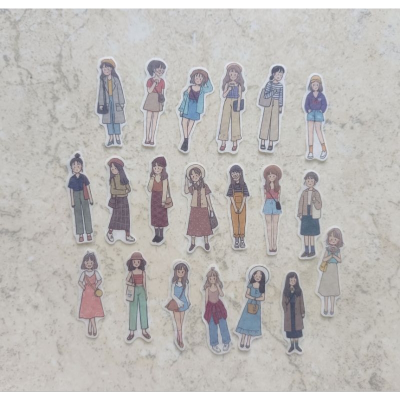 

Stiker Cutting Jurnal Hias Buku Schedule Stiker Lucu Girls Kids Clothes