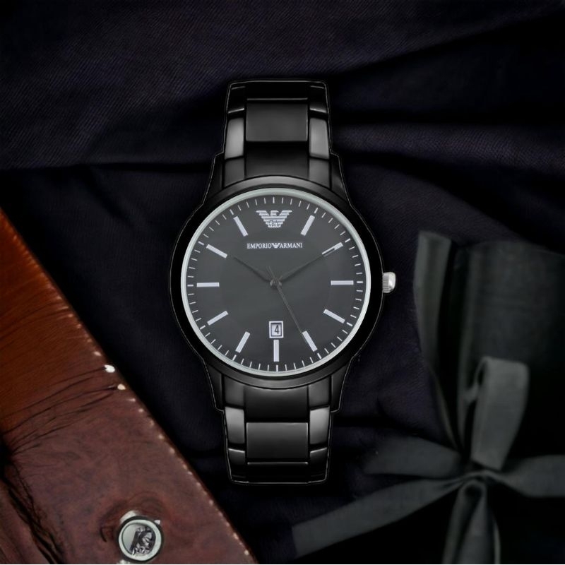 jam tangan pria EMPORIO ARMANI rantai