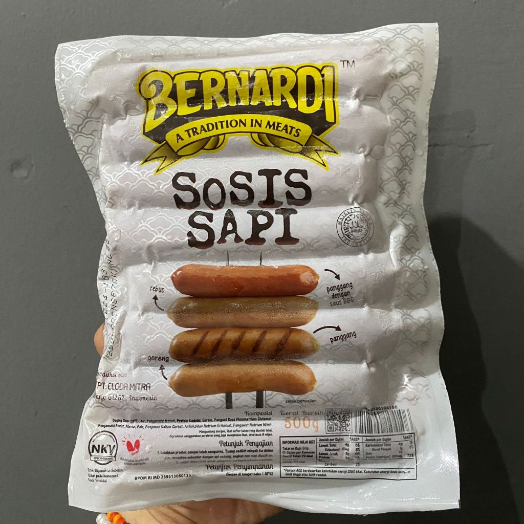 

Bernardi Beef Sausage/Sosis Sapi 500 Gram