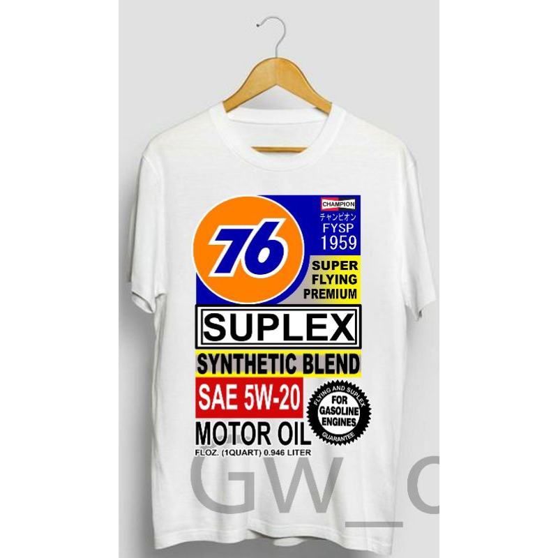 Kaos motor UNION 76 Vintage lubricants Suplex super flying premium / SAE 5W-20 / vespa Piaggio / oli