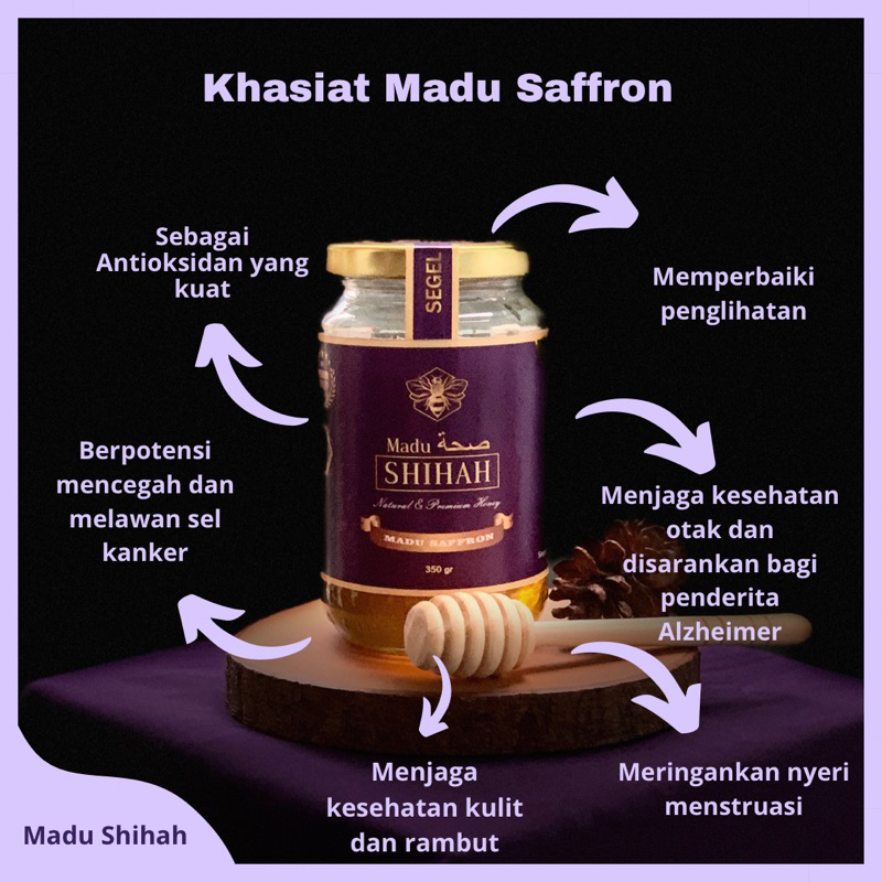 

Madu saffron