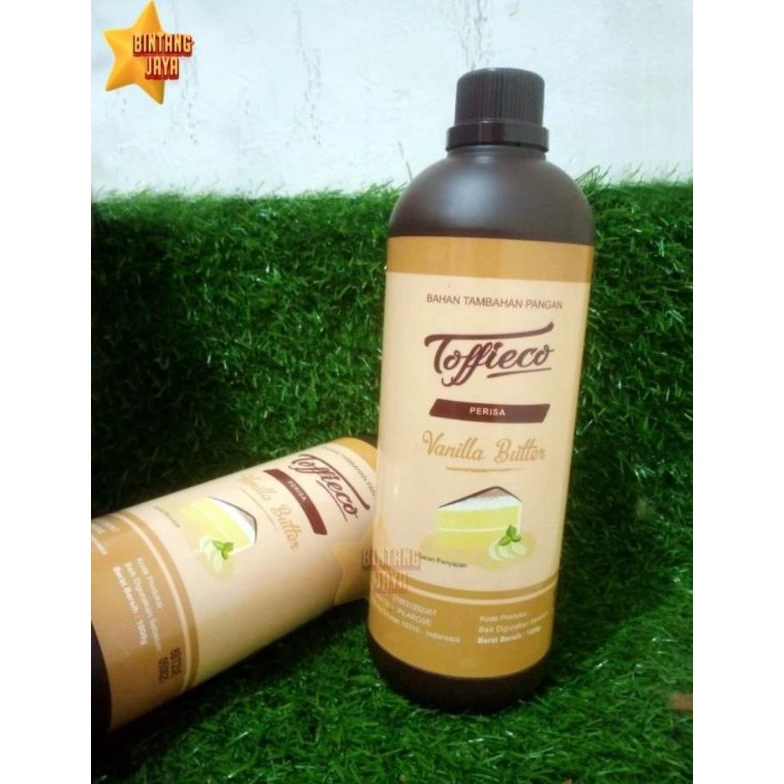 

L34 Toffieco Pasta 1 gr Tofieco Vanilla Butter Vanili Vanila Vanilli Stock Masih Banyak