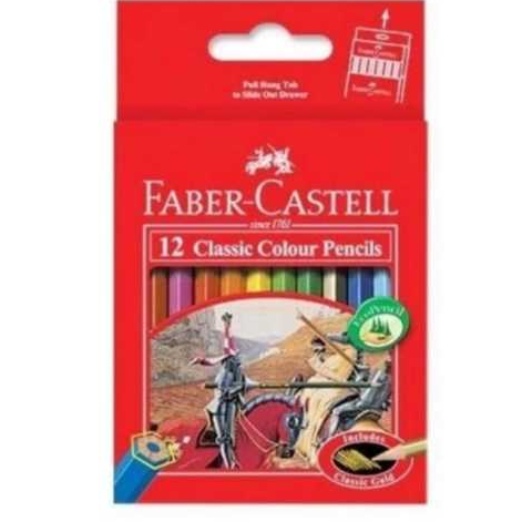 

PENSIL WARNA FABER CASTELL PENDEK
