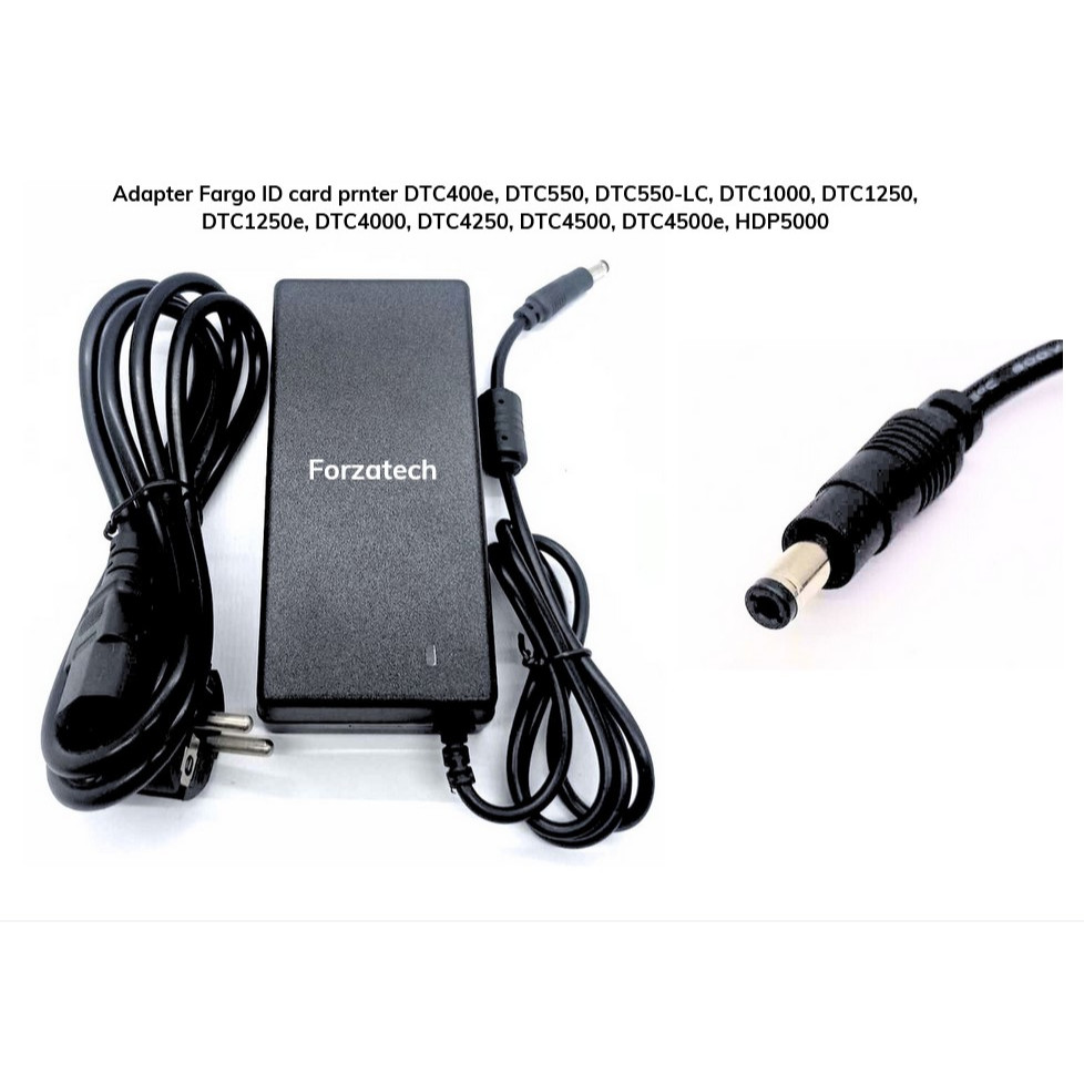 Adapter Fargo ID card prnter DTC400e DTC550 DTC550-LC DTC1000 HDP5000 New Bergaransi