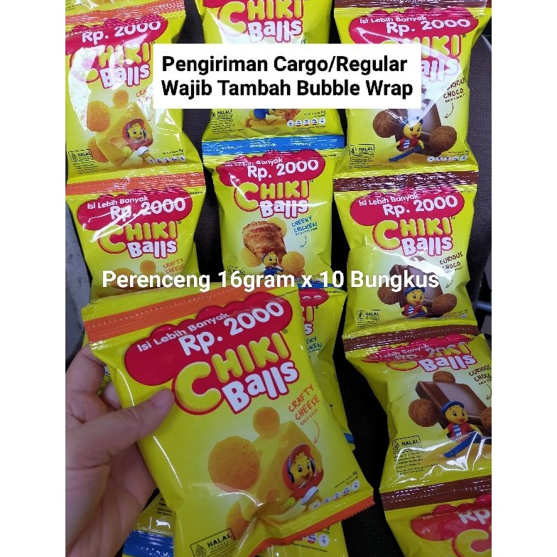 

Bay4r Di T3mpat Chiki Ball Perenceng 16gr x 1 Bungkus 22