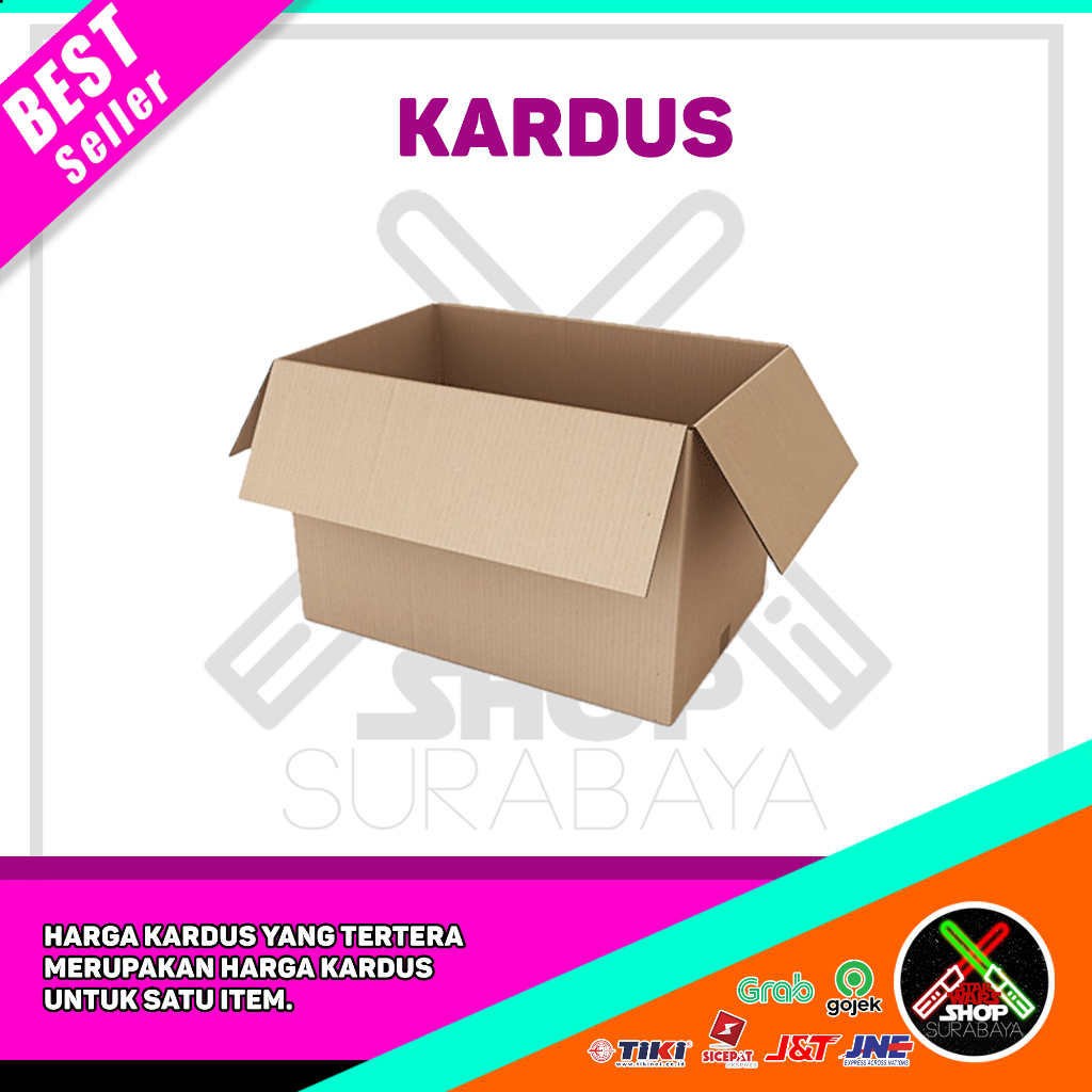 

Tambahan Kardus (per Item)