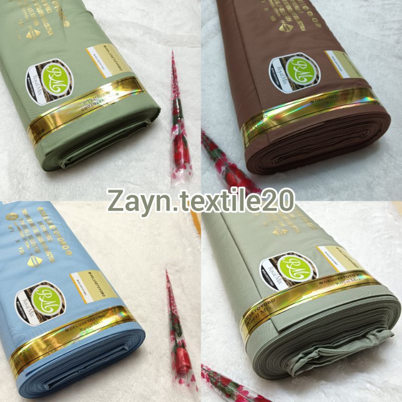 KAIN KATUN TOYOBO ROYAL MIX / KAIN KATUN TOYOBO / HARGA SETENGAH METER