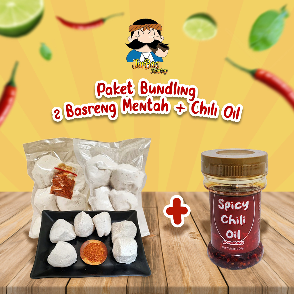 

[ISI 2] Basreng Mentah IKAN + Chili Oil Botol