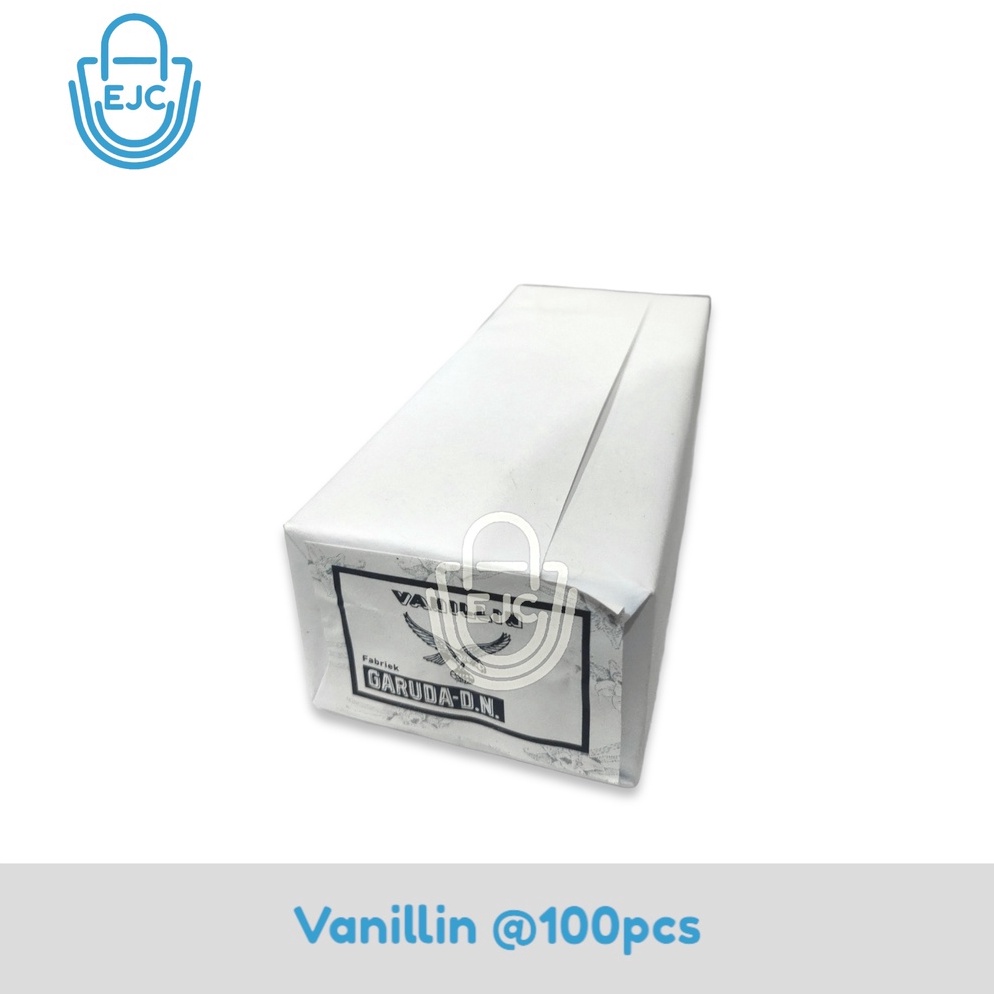 

Grsir EJC Vaneli Vanili Bubuk Vanillin Vanila Sachet Box isi 1pcs Order Saja Gan