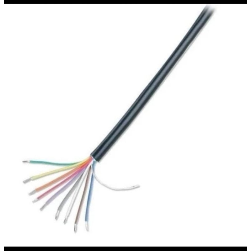 kabel brpher union isi 9. 24 awg meteran kabel 9c 24awg