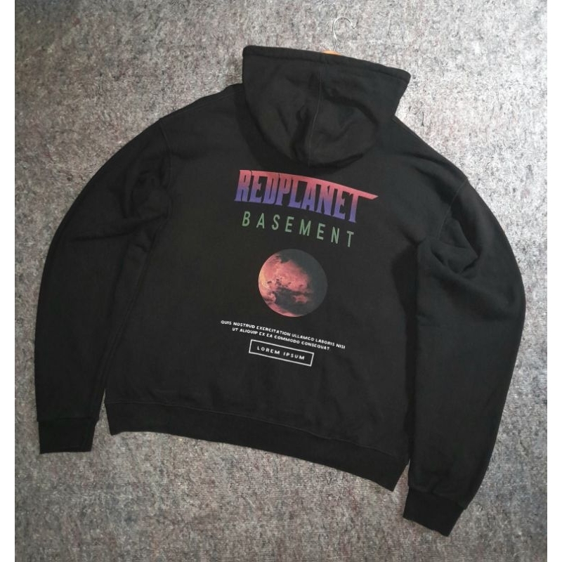 ONA BASEMENT RED PLANET MARS HOODIE
