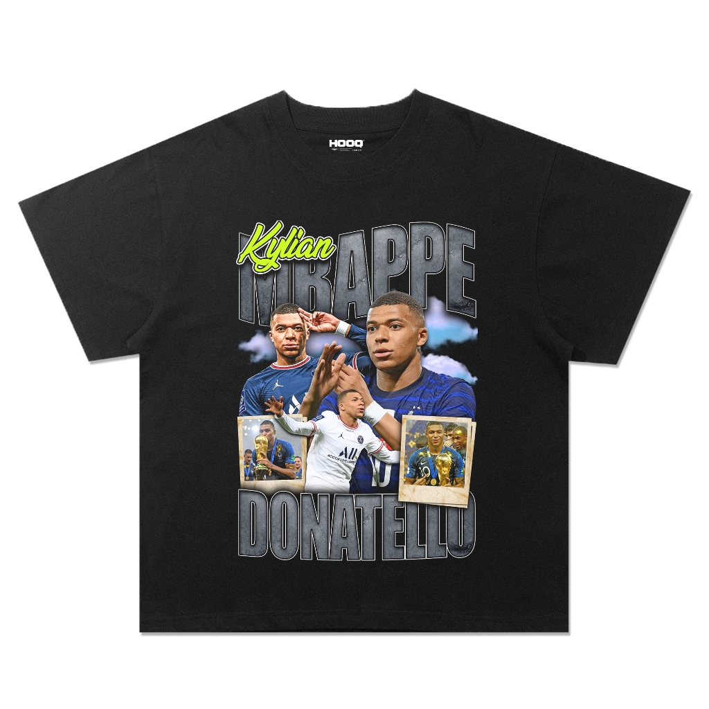 Kaos Kylian Mbappe Oversize / Kylian Mbappe T-shirt Vintage