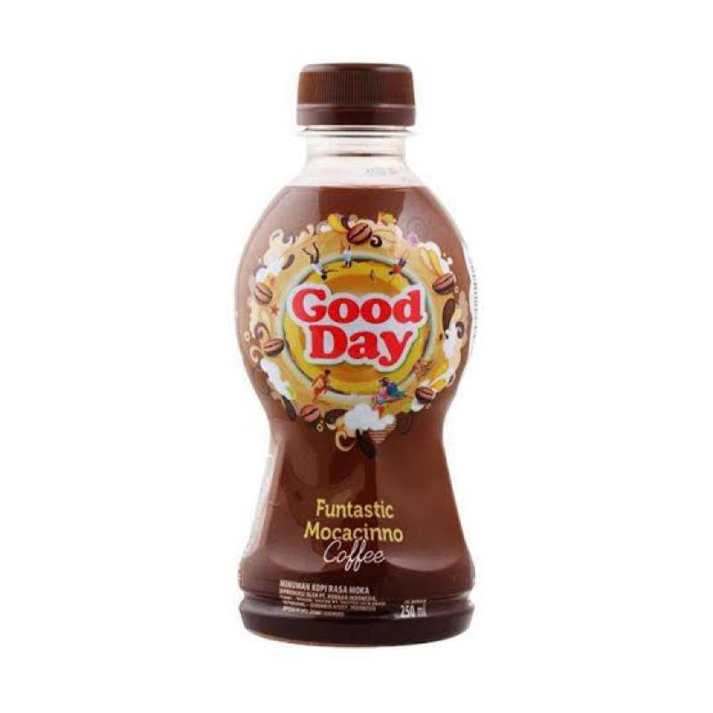 

Good Day Moccacino Botol 250Ml (1 Dus)