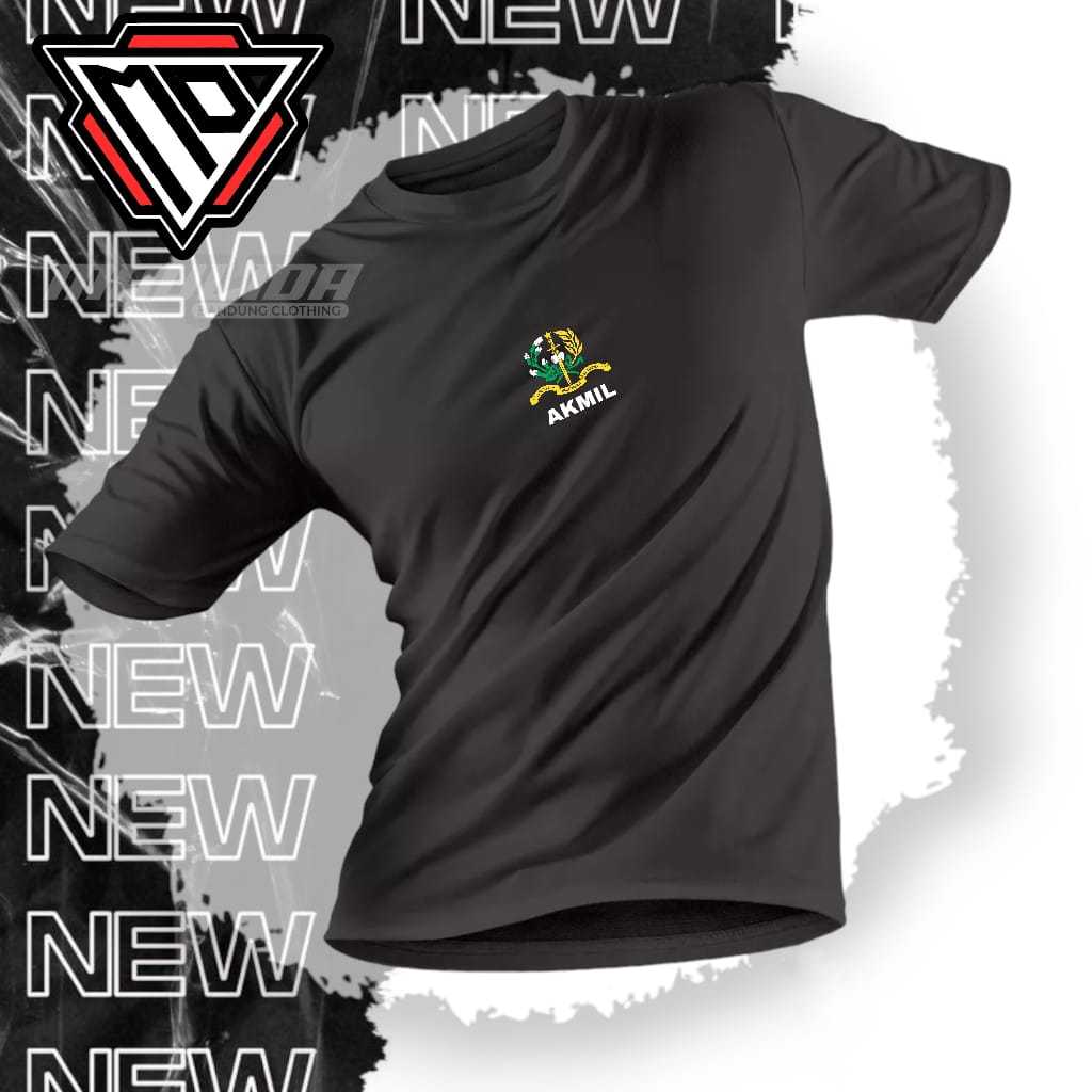 Kaos Jersey AKMIL || Kaos Running AKMIL New LOgo Tulisan Depan