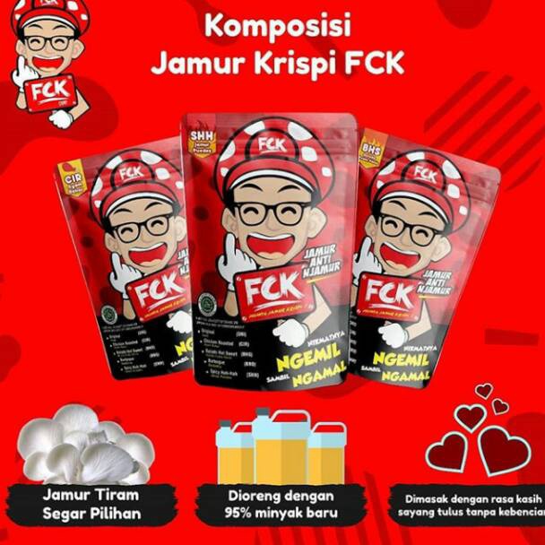 

F93 FCK Jamur Crispy Enak Harga Spesial