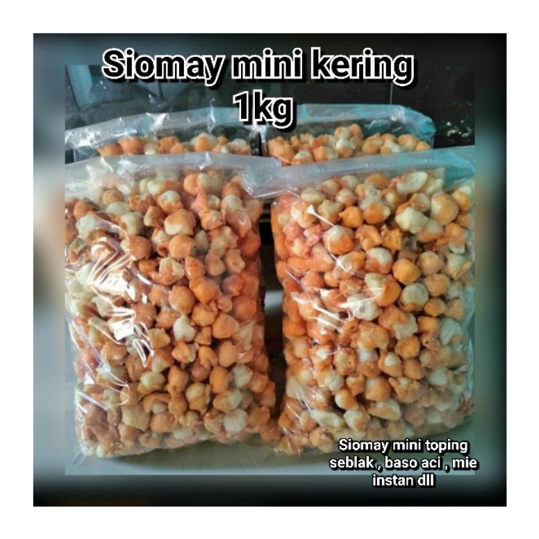 

L44r11s SIOMAY KERING 1KG SIOMAY MINI TOPING BASO ACI SIOMAY RENYAH GURIH For sale
