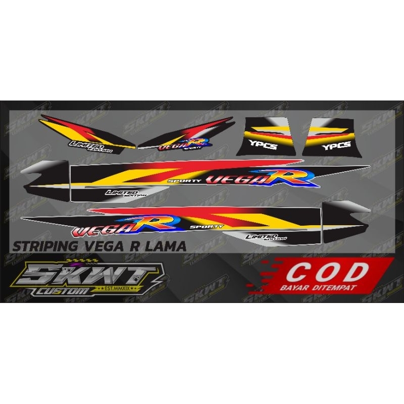 STRIPING VEGA R LAMA VEGA KOTAK OLD