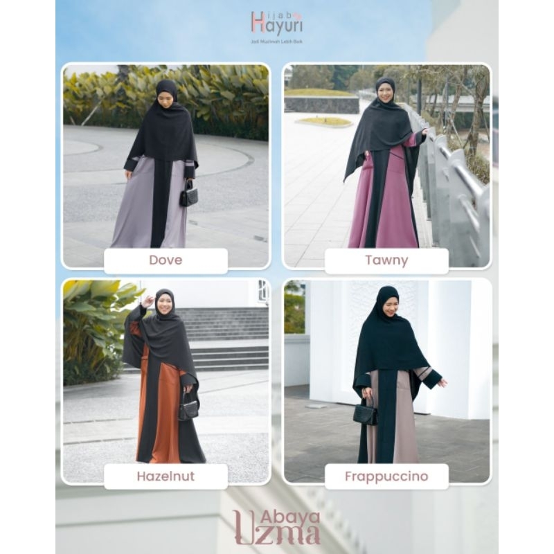Abaya Uzma ori Hijab Hayuri