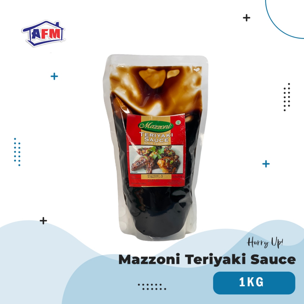 

Mazzoni Saus Teriyaki 250gr & 1Kg