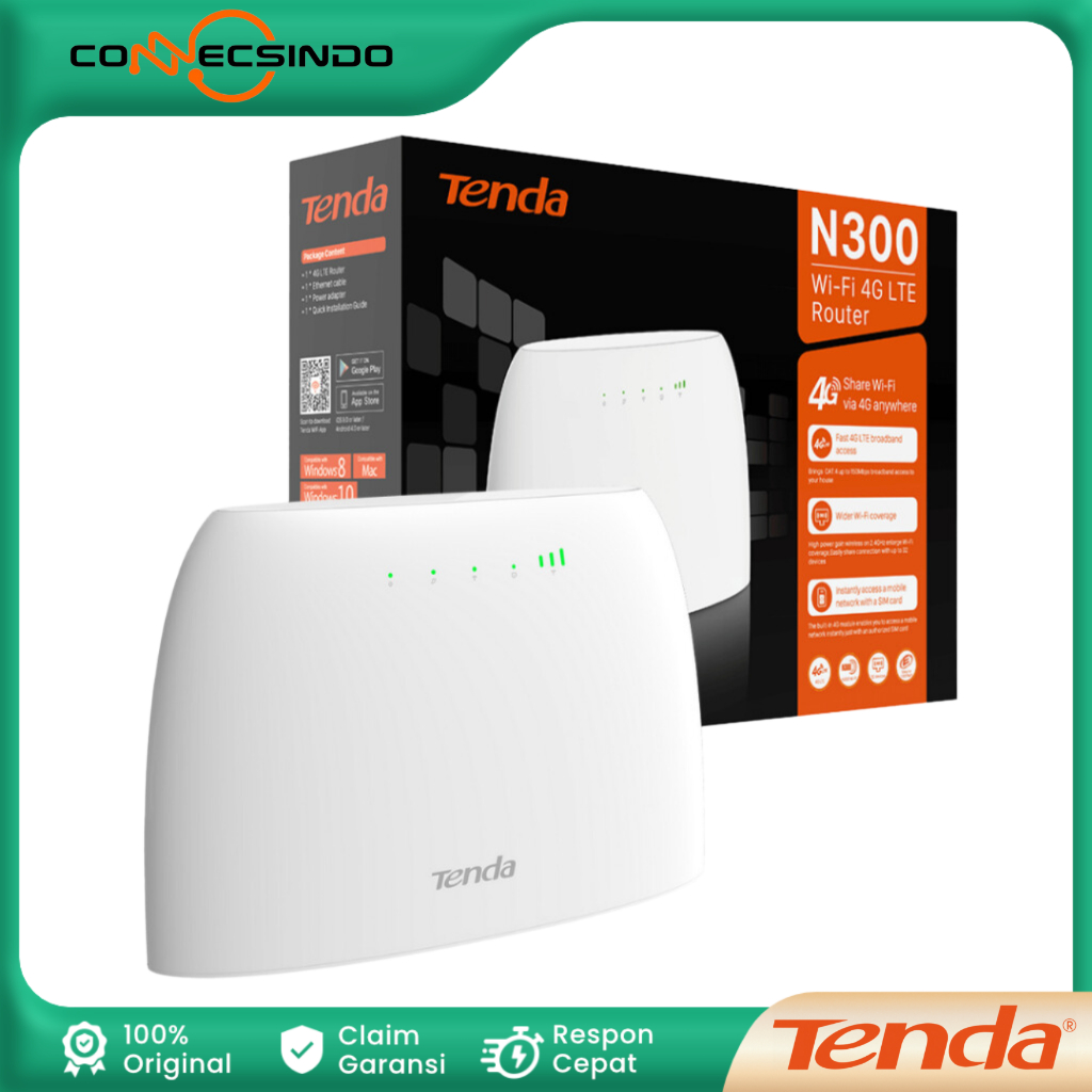 Router Wireless Wifi TENDA 4G03 4G LTE