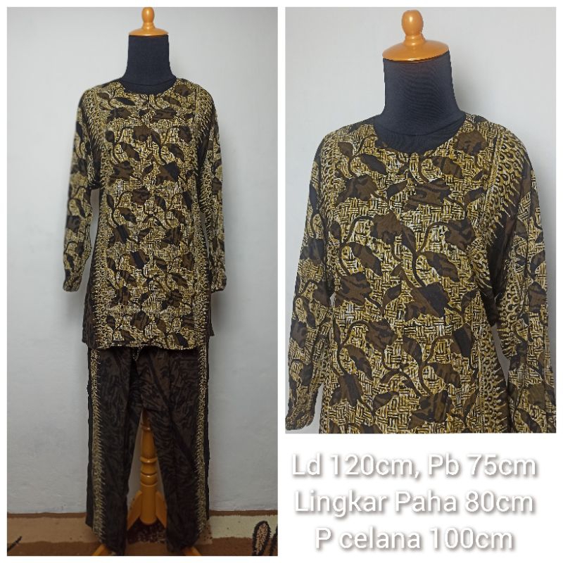One Set SCP Jumbo - Batik Cap Pekalongan