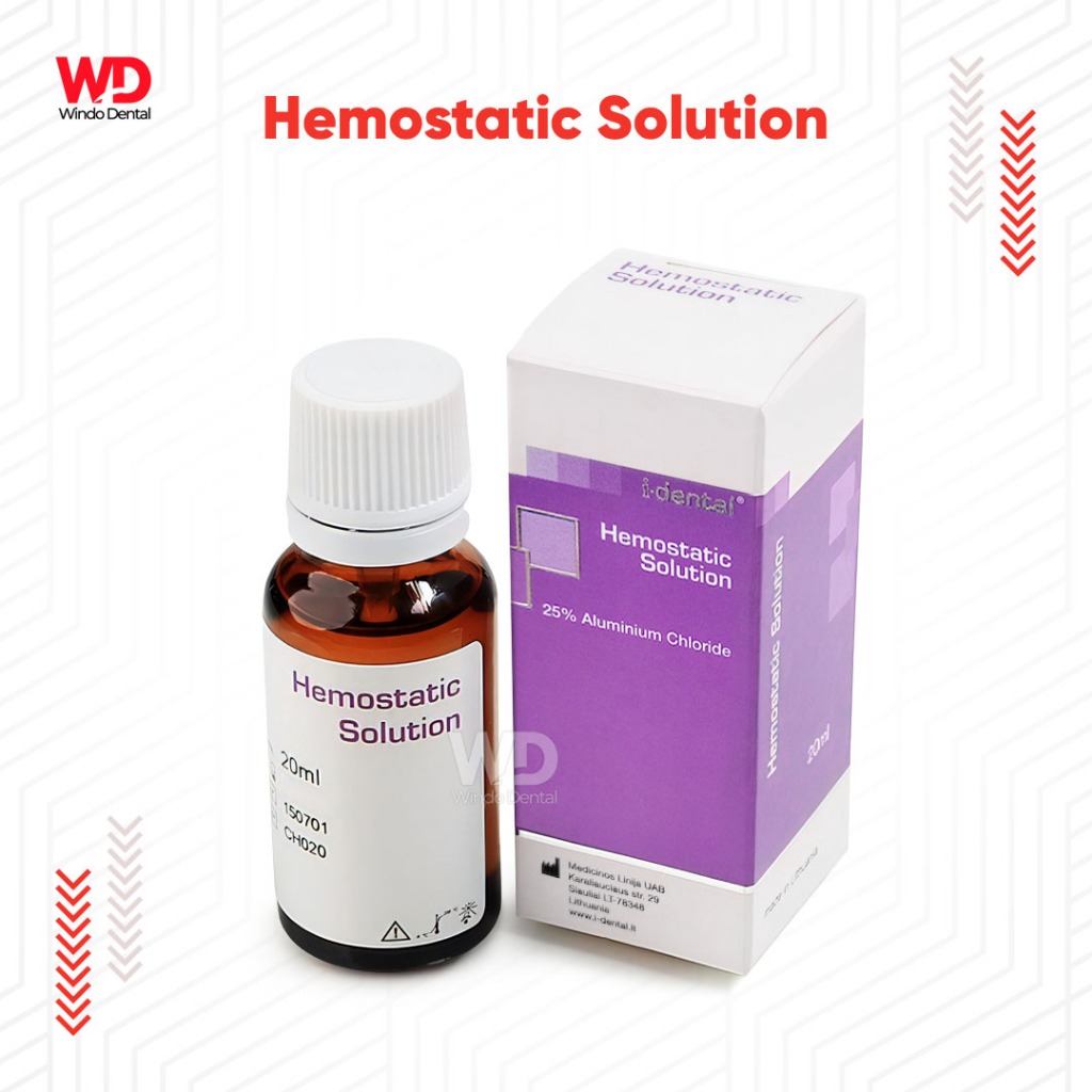 WINDO DENTAL HEMOSTATIC SOLUTION / ALUMINIUM CLORIDE 25% / LARUTAN VISCOTAT
