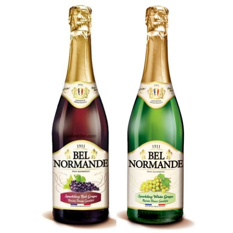 

BEL NORMANDE - Sparkling Red/White Grape 750ml Non-Alcoholic